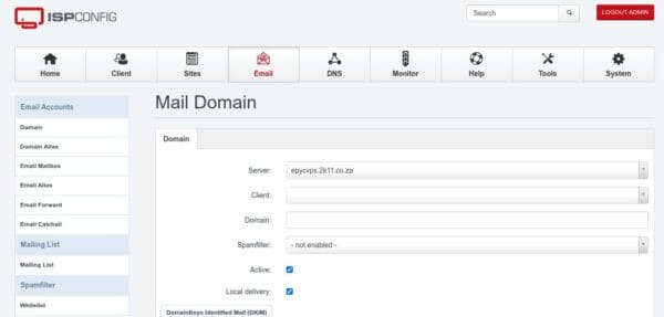 ispconfig-vps-mail-interface